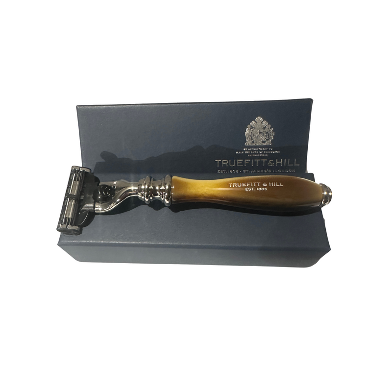 Truefitt & Hill Wellington Razor MACH III - Faux Horn