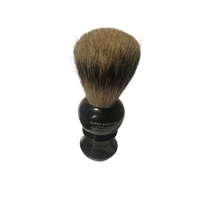 Truefitt and Hill Regency Super Badger Shaving Brush - Faux Ebony