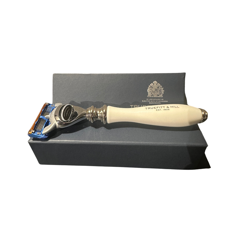 Truefitt & Hill Wellington Fusion Razor - Faux Porcelain