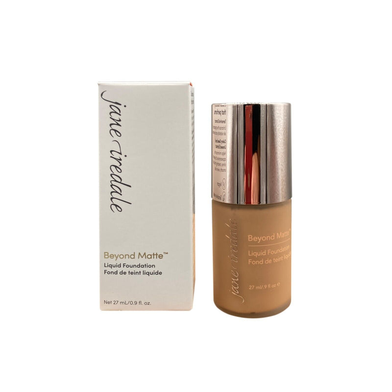 Jane Iredale Beyond Matte Liquid Foundation - M10 - medium to dark with gold/peach/brown undertones