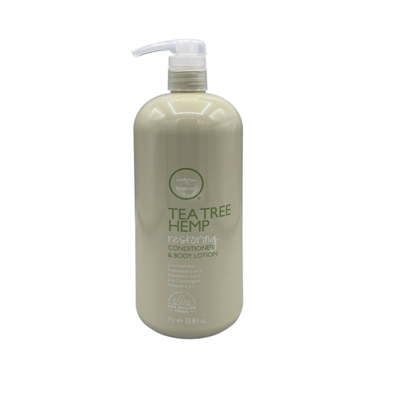 Paul Mitchell Tea Tree Hemp Restoring Conditioner & Body Lotion - 33.8 fl oz