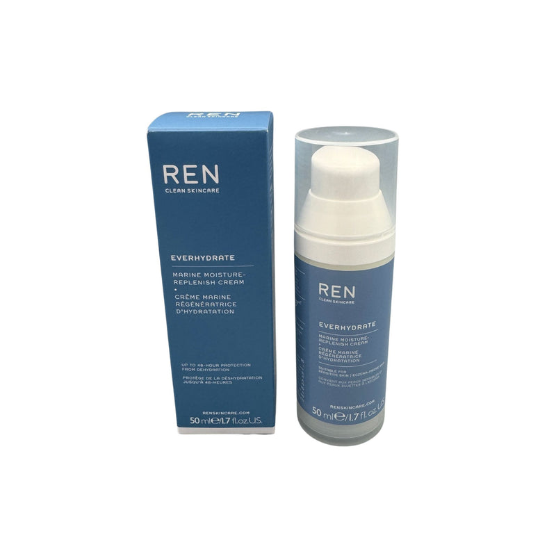 REN Clean Skincare EVERHYDRATE Marine Moisture-Replenish Cream - 1.7 fl oz (50 ml)