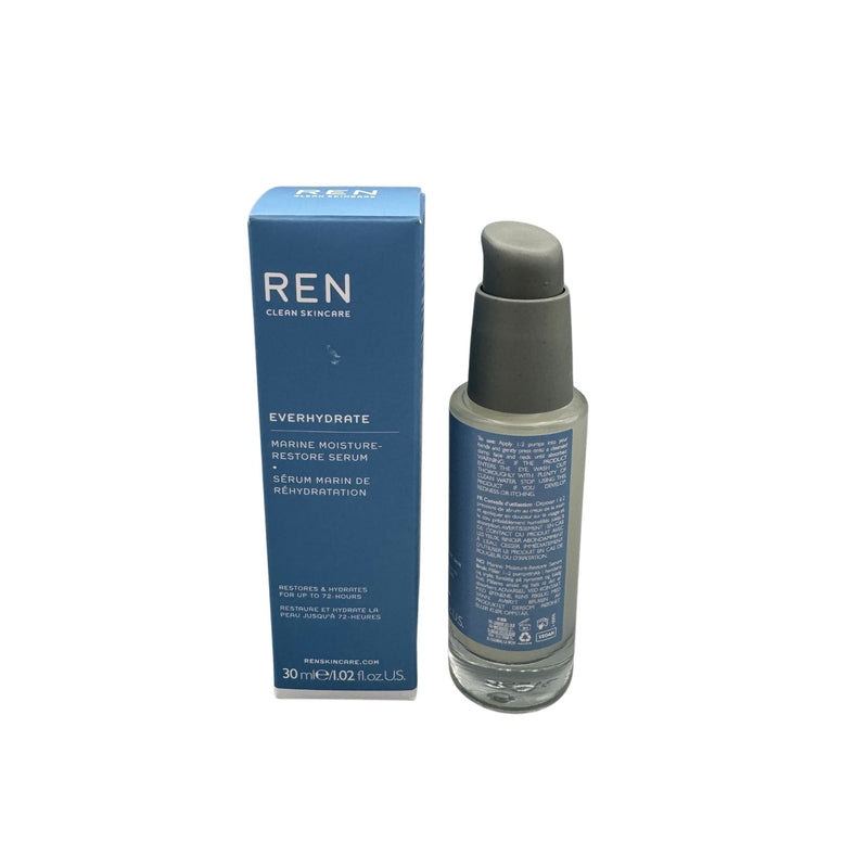 REN Clean Skincare EVERHYDRATE Marine Moisture-Restore Serum - 1.02 fl oz (30 ml)