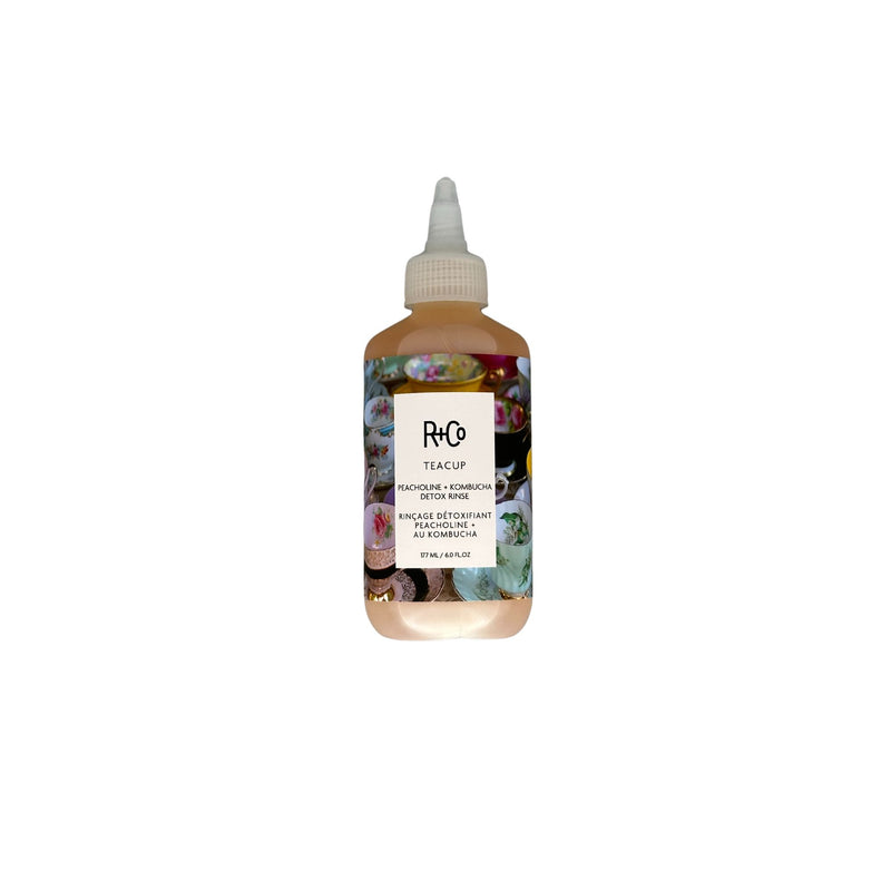 R+Co TEACUP Peacholine + Kombucha Detox Rinse - 6.0 fl oz (177 ml)