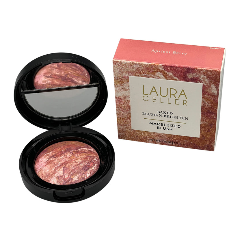 Laura Geller Baked Blush-N-Brighten Marbleized Blush 4.5 g - APRICOT BERRY