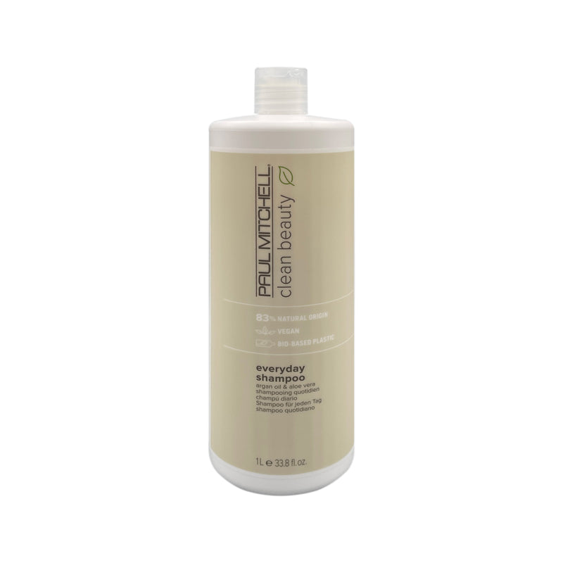 Paul Mitchell Clean Beauty Everyday Shampoo - 33.8 oz (1000 ml)