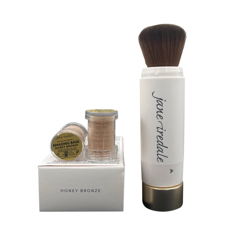 Jane Iredale Amazing Base Refillable Brush 5g (+2 Refills) SPF 20 - Honey Bronze