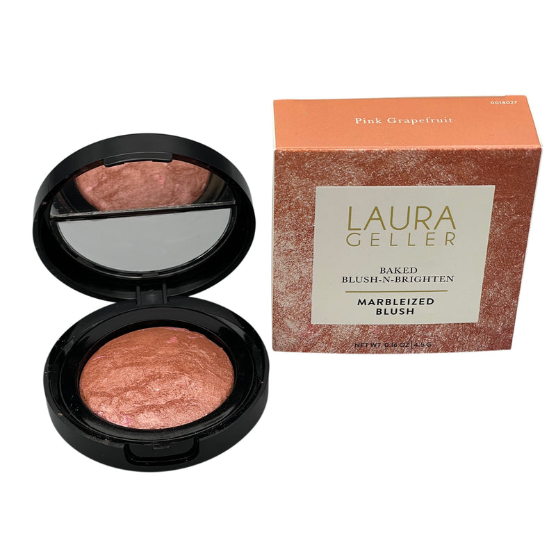 Laura Geller Baked Blush-N-Brighten Marbleized Blush 4.5 g - PINK GRAPEFRUIT