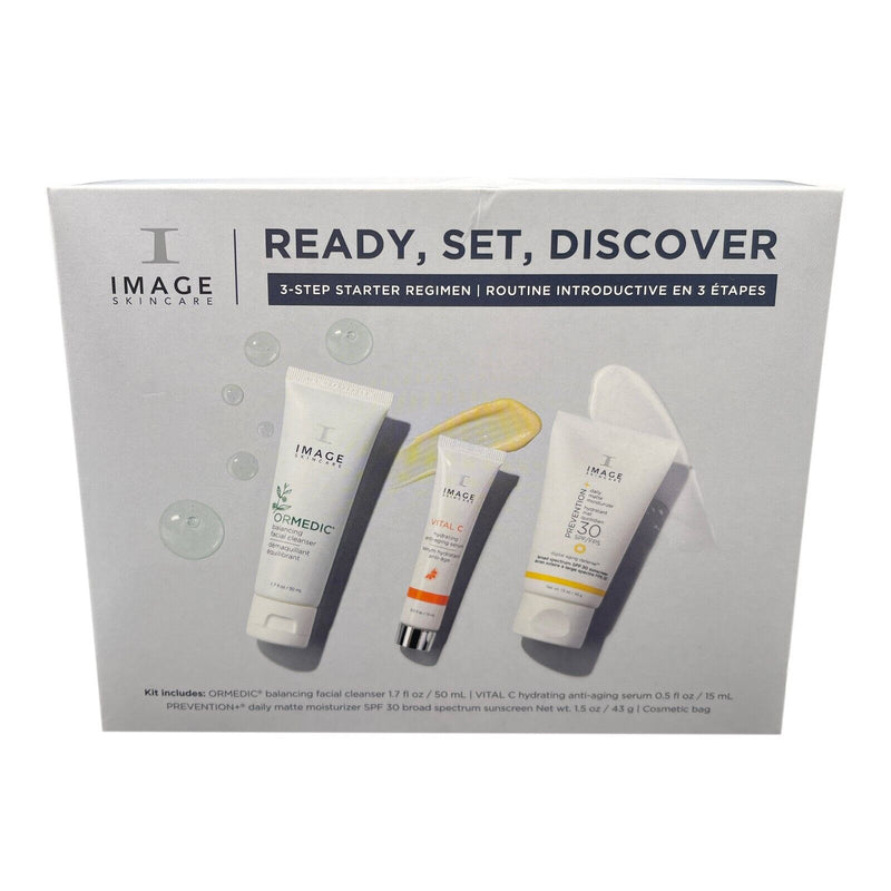 Image Skincare 3-Step Starter Regimen Kit - READY, SET, DISCOVER