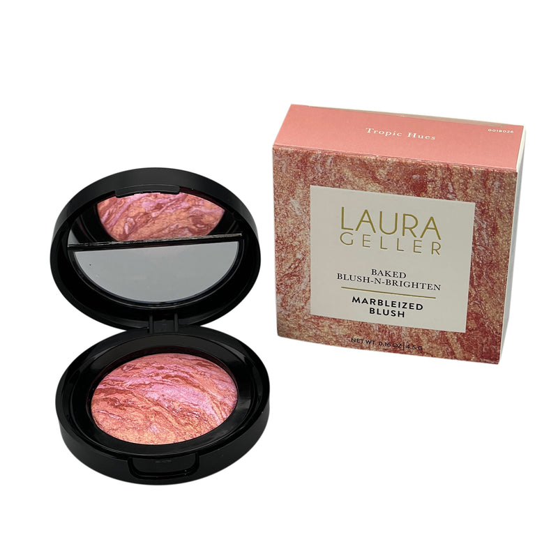 Laura Geller Baked Blush-N-Brighten Marbleized Blush 4.5 g - TROPIC HUES